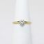 Picture of Vintage 14k Gold and Diamond Solitaire Engagement Ring