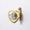 Picture of Antique 14k Gold & Diamond Heart Shaped Locket