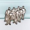 Picture of Mid Century Modernist Taxco Sterling Silver Group of People Brooch