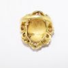 Picture of Vintage Mid Century Corletto 18k Gold, Hand Painted Portrait & Diamond Statement Ring