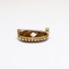 Picture of Antique Early 2oth Century 14k Gold, Citrine & Seed Pearl Brooch