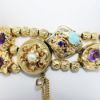 Picture of Vintage Mid Century 14k Gold Multi-Charm Slide Bracelet