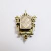 Picture of Antique Victorian 10k Gold, Pearl & Enamel Mourning/Memento Mori Hair Slide Locket