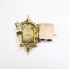 Picture of Antique Victorian 10k Gold, Pearl & Enamel Mourning/Memento Mori Hair Slide Locket