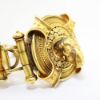 Picture of Stunning Victorian Era 18k Gold Etruscan Revival Ram's Head Bracelet