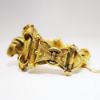 Picture of Stunning Victorian Era 18k Gold Etruscan Revival Ram's Head Bracelet