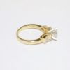 Picture of 0.98ct Round Brilliant Cut Diamond Ring Bridal Set, 14k Yellow Gold
