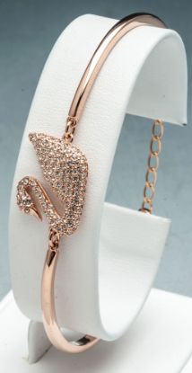 Picture of Swarovski swan bangle bracelet