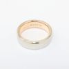 Picture of Verragio Hammered Wedding Band, 14k Two-Tone Gold