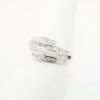 Picture of 0.85 Baguette and Round Brilliant Cut Diamond Ring, 14k White Gold