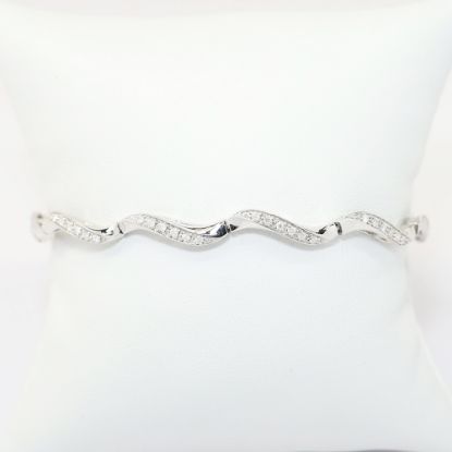 Picture of 0.85ct Diamond Bracelet, 14k White Gold