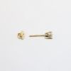 Picture of 0.32ct Diamond Solitaire Single Stud Earring, 14k Yellow Gold