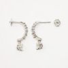 Picture of 2.0ct Diamond Drop Earrings, 14k White Gold