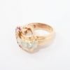 Picture of Vintage Diamond and Ruby Ring, 14k Rose Gold