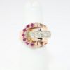 Picture of Vintage Diamond and Ruby Ring, 14k Rose Gold
