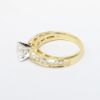 Picture of 1.06ct Round Brilliant Cut Diamond Bridal Ring Set, 14k Yellow Gold