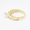 Picture of 1.06ct Round Brilliant Cut Diamond Bridal Ring Set, 14k Yellow Gold