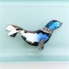 Picture of Swarovski - Retired 'Cubica' Blue seal brooch