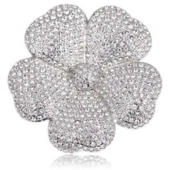 Picture of Swarovski marylou flower brooch