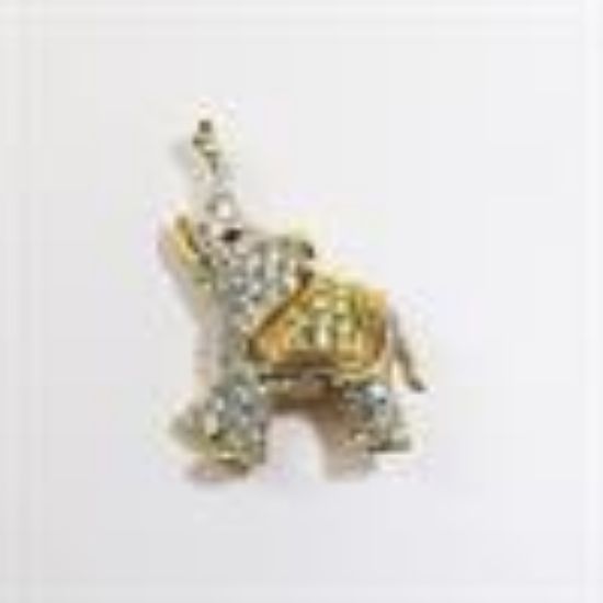 Picture of Swarovski elephant brooch