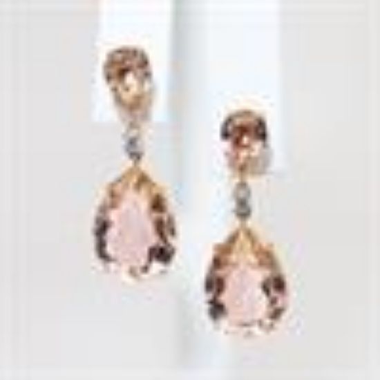 Picture of Swarovski - Vintage Peardrop Earrings 