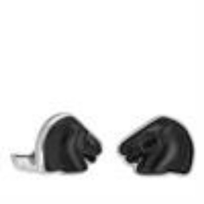 Picture of Cheval Mascottes Cufflinks In Black