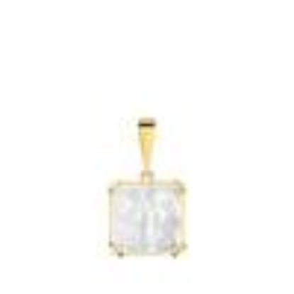 Picture of Small Arethuse Pendant In Vermeil & Clear