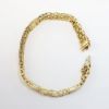 Picture of 10" Yellow Gold Chain Link Bracelet with Diamond Accents