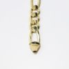 Picture of 14k Yellow Gold Figaro Link Chain Bracelet