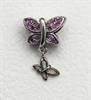 Picture of Chamilia - Come Fly With Me Sterling Silver Fuchsia Swarovski.