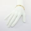 Picture of 10k Yellow Gold Figaro Chain Link Bracelet