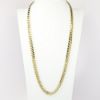 Picture of 24" 14k Yellow Gold Flat Curb Chain Necklace