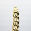 Picture of 24" 18k Yellow Gold Flat Curb Chain Necklace