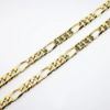 Picture of 24" 14k Yellow Gold Figaro Chain Necklace