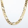 Picture of 22" 14k Yellow Gold Flat Figaro Chain Necklace