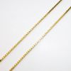 Picture of 24" 14k Yellow Gold Box Chain Necklace