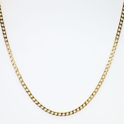 Picture of 23" 14k Yellow Gold Curb Chain Necklace