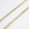 Picture of 18" 18k Yellow Gold Wide Link Curb Chain Necklace