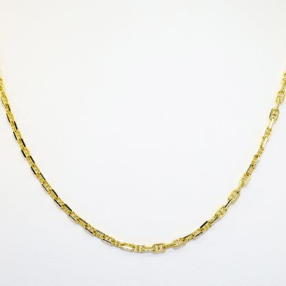 Picture of 18" 14k Yellow Gold Mariner/Anchor Chain Necklace