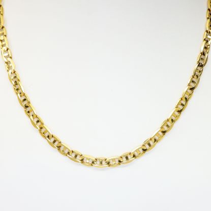 Picture of 18" 10k Yellow Gold Mariner/Anchor Chain Necklace