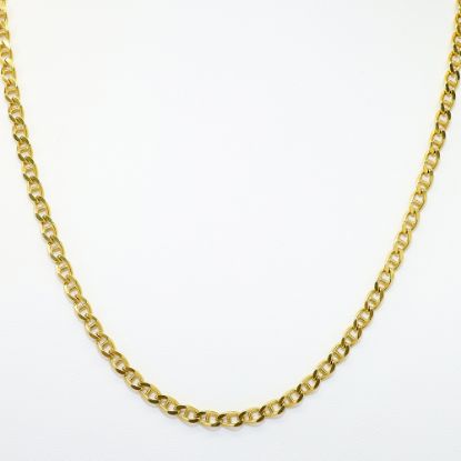 Picture of 20" 18k Yellow Gold Mariner/Anchor Chain Necklace
