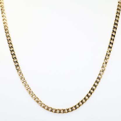 Picture of 20" 14k Yellow Gold Curb Chain Necklace