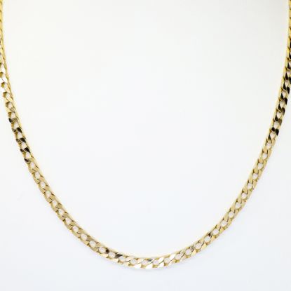 Picture of 16" 14k Yellow Gold Curb Chain Necklace