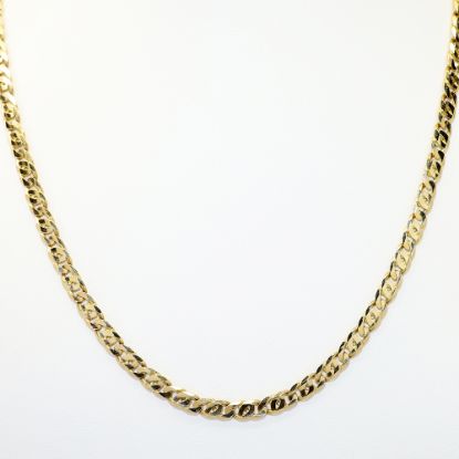Picture of 18" 14k Yellow Gold Fancy Link Mariner/Anchor Chain Necklace