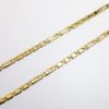 Picture of 20" 18k Yellow Gold Fancy Link Figaro Chain Necklace