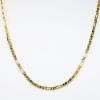 Picture of 20" 18k Yellow Gold Fancy Link Figaro Chain Necklace