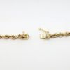 Picture of 30" 14k Yellow Gold Rope Chain Necklace