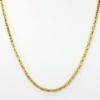 Picture of 21" 14k Yellow Gold Squared Byzantine Chain Necklace