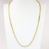 Picture of 21" 14k Yellow Gold Squared Byzantine Chain Necklace