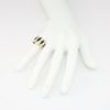 Picture of Diamond, Onyx, and Mother-of-Pearl Ring, 14k Yellow Gold